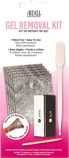 1 Step Gel Polish Removal Kit Ardell 1 Step Gel Polish Removal Kit 1 Step Gel Polish Removal Kit Ardell 1 Step Gel Polish Removal Kit