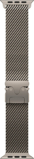 Apple 49mm Natural Titanium Milanese Loop Small