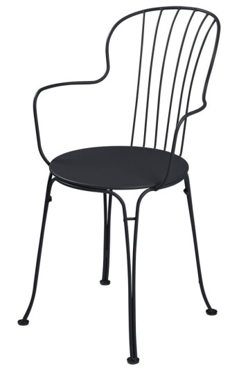 Fermob Opera + Lenestol Opera+ Armchair Anthracite 47