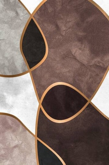 Malerifabrikken Poster Velvet Shapes 3 1682662-01-118