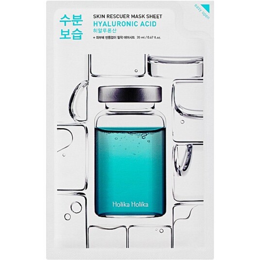 Holika Skin Rescuer Mask Sheet  Hyaluronic Acid