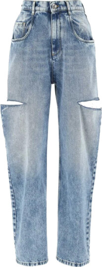 Maison Margiela Dame Jeans Blå 3XS, Maison Margiela Dame Jeans Blå 3XS,