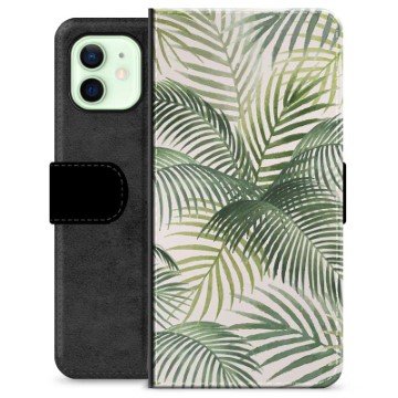 iPhone 12 Premium Lommebok-deksel Tropisk