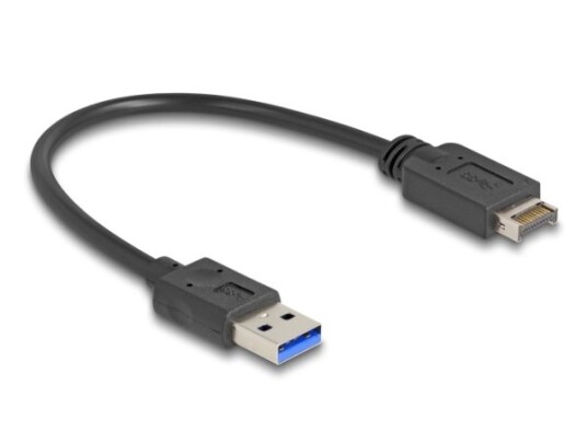 Delock Usb 10 Gbps Kabel Usb Typ-E Key A 20 Pin Stecker Zu Usb Typ-A Stecker 30 Cm Delock Usb 10 Gbps Kabel Usb Typ-E Key A 20 Pin Stecker Zu Usb Typ-A Stecker 30 Cm