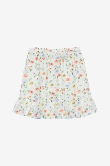 Vero Moda Girl Skjørt vmJosie Marigold MW Short Skirt Wvn Grå