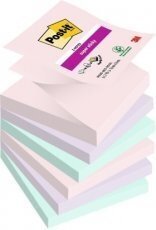 3M Post-it Nature Eko Z-notes, 76x76mm, 16 x 100 stk, assorterte farger 3M Post-it Nature Eko Z-notes, 76x76mm, 16 x 100 stk, assorterte farger