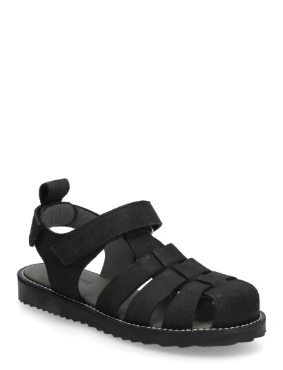 ANGULUS Sandals Flat Closed Toe Op Black 31 ANGULUS Sandals Flat Closed Toe Op Black 31
