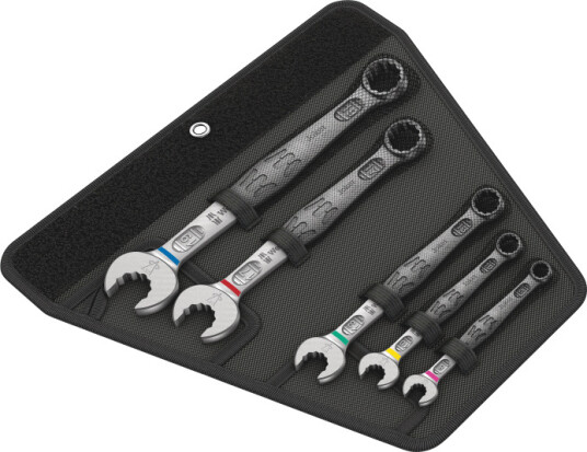 Wera Joker 6003 Kombinasjonsnøkkelsett 8-19mm - 5 Deler for Trange Plasser