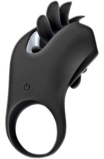 Action Rower Vibrating Ring With Rotating Tongue