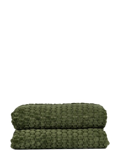Sagaform Maja Fleece Plaid Green Sagaform GREEN 130X170CM