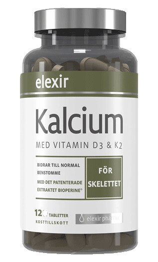 Kalsium, 120 tabletter