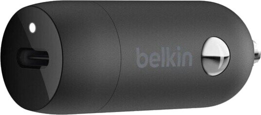 Belkin 30W USB-C Bilstrømadapter Fast Charge Svart