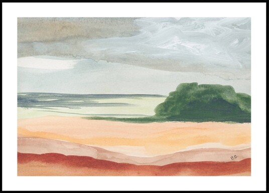 Arid Land 2 Poster Plakat / 50x70cm
