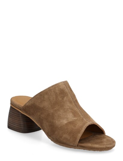 ANGULUS Sandals Block Heels Brown 40 ANGULUS Sandals Block Heels Brown 40