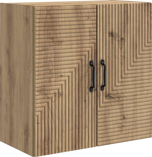 vidaXL Vegghengt skap Artisan eik 59 x 31 x 60 cm Konstruert tre vidaXL Vegghengt skap Artisan eik 59 x 31 x 60 cm Konstruert tre