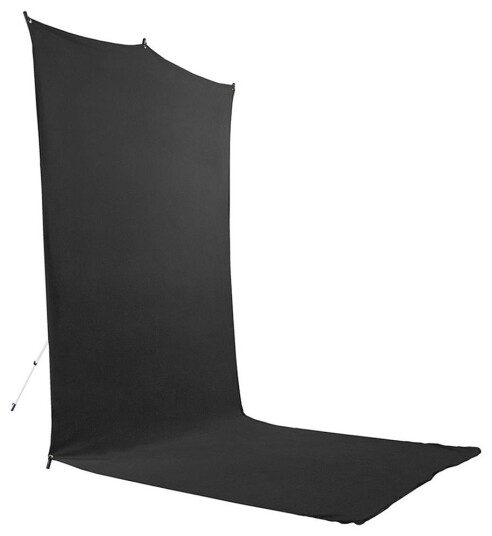 Savage Bakgrunn Travel Kit 1,52x3,66m Svart