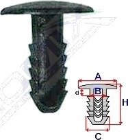 Clip ROMIX 10450