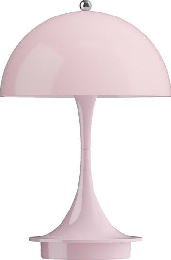 Louis Poulsen Panthella 160 Portable Bordlampe V3 Opal Pale Rose Lampemesteren