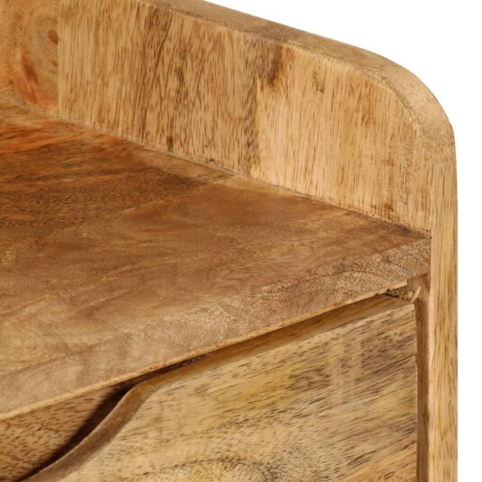 vidaXL Nattbord heltre mango 40x30x59,5 cm