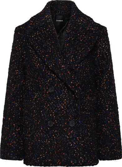 Desigual Coat Bottone BLACK XL Desigual Coat Bottone BLACK XL