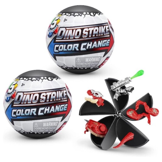 Zuru 5 Surprise Color Change Dino Strike Zuru 5 Surprise Color Change Dino Strike