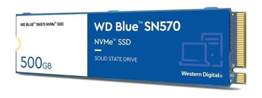 WD Blue SN570 NVMe SSD 500GB WD Blue SN570 NVMe SSD 500GB