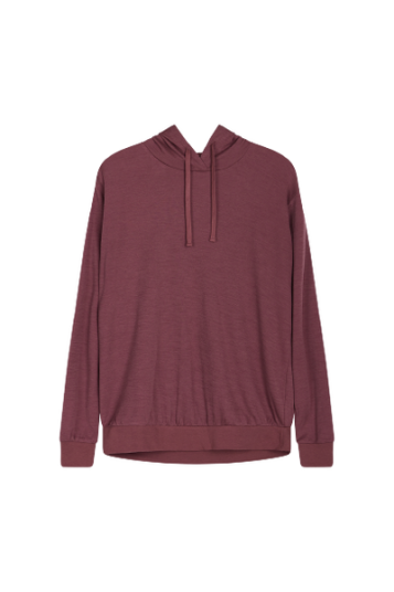 Hust & Claire Sanny ull/bambus damegenser - Purple fig