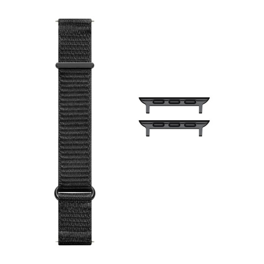 Triacle Classic Band Nylon Universal 22 mm Svart