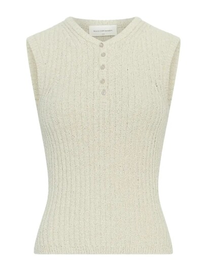 MSCH Copenhagen Mschginga Sl Top   Cream   S/M