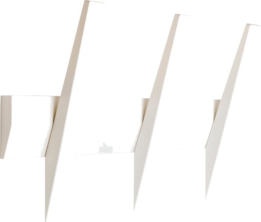 HOIGAARD TANGENT KNAGGEREKKE 38 CM HVIT