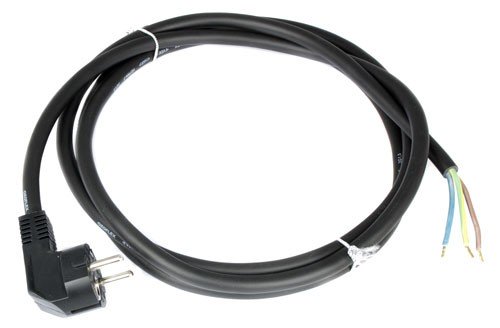 Nettkabel NMHVO 3G1.5mm² 2,5M sort Nettkabel NMHVO 3G1.5mm² 2,5M sort