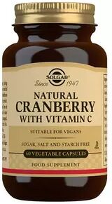 Solgar Natural Cranberry with Vitamin C - 60 Tabletter