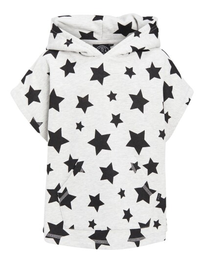 Luca &  Lola Rocolo Hoodie Grey Melange/Stars 86-92