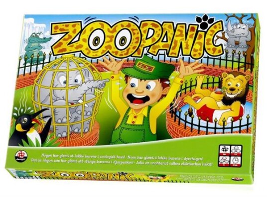Danspil Zoo Panic Brettspill for Barn - Lær om EksoTiske Dyr Danspil Zoo Panic Brettspill for Barn - Lær om EksoTiske Dyr