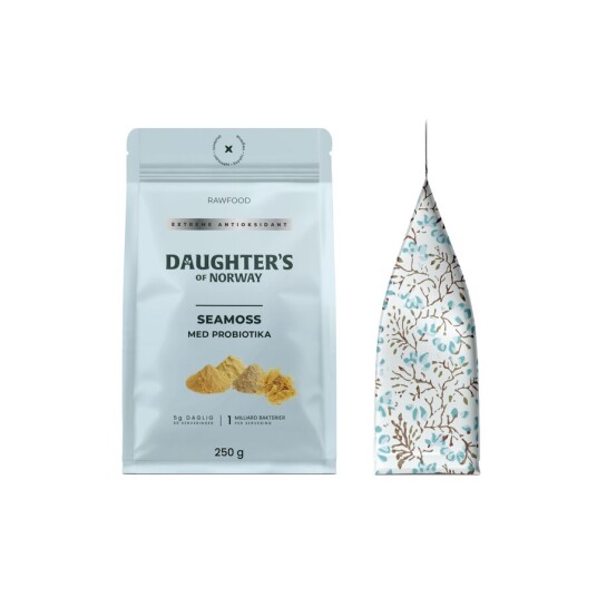 Daughter"s Of Norway Premium Seamoss med probiotika 250 g