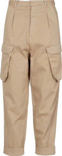 Semicouture Dame Bukser Brun S,