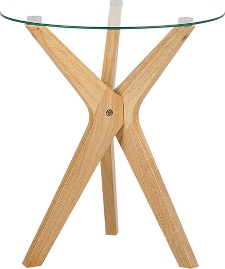 Brion Sidebord 45 cm - Transparent/Lyst tre