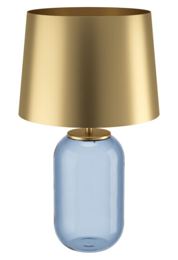 MS Cuite Bordlampe E27 Blå/Gull MS Cuite Bordlampe E27 Blå/Gull