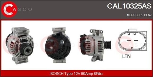 Dynamo CASCO CAL10325AS