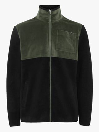 Bula Cord Fleece Jacket Grønn M Bula Cord Fleece Jacket Grønn M