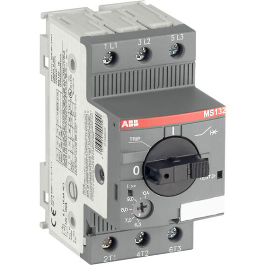 ABB Motorvernbryter MS132-6.30, 4,00 - 6,30A ABB - 4364078