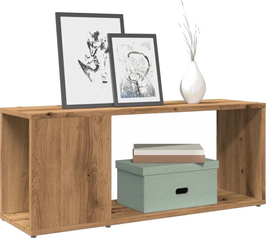TV-benk artisan eik 80x24x32cm konstruert tre 8721158440822