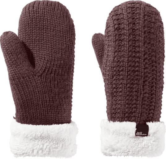 Jack Wolfskin Women's Highloft Knit Mitten S, Boysenberry