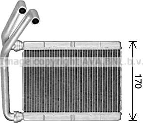 Varmeapparat register PRASCO TO6781 Varmeapparat register PRASCO TO6781