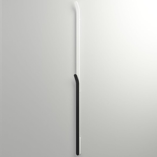 INR Iconic Nordic Rooms Bow Håndkletørker H170 Hvit Matt Svart INR Iconic Nordic Rooms Bow Håndkletørker H170 Hvit Matt Svart