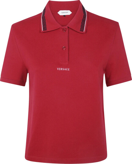 Versace Dame Topper Rød L, Versace Dame Topper Rød L,