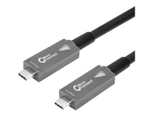 MicroConnect USB-C Kabel 10 m 3.2 Gen 2 Svart - Dataoverføring 10 Gbit/s MicroConnect USB-C Kabel 10 m 3.2 Gen 2 Svart - Dataoverføring 10 Gbit/s