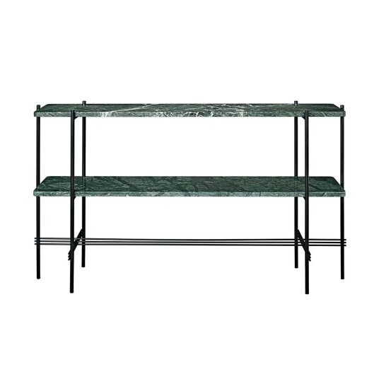 Gubi Ts Console 2 Hylle Grønn Marmor