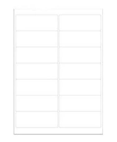 MediaRange - multi-purpose labels - 700 label(s) - 99.1 x 38.1 mm MediaRange - multi-purpose labels - 700 label(s) - 99.1 x 38.1 mm