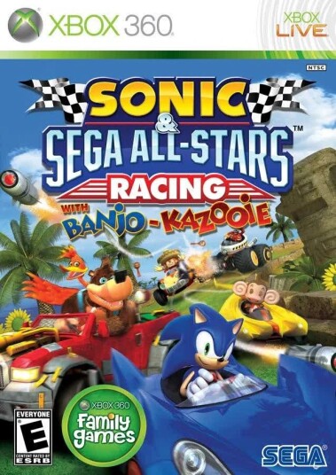 Sonic & All Stars Racing Xbox 360 Spill